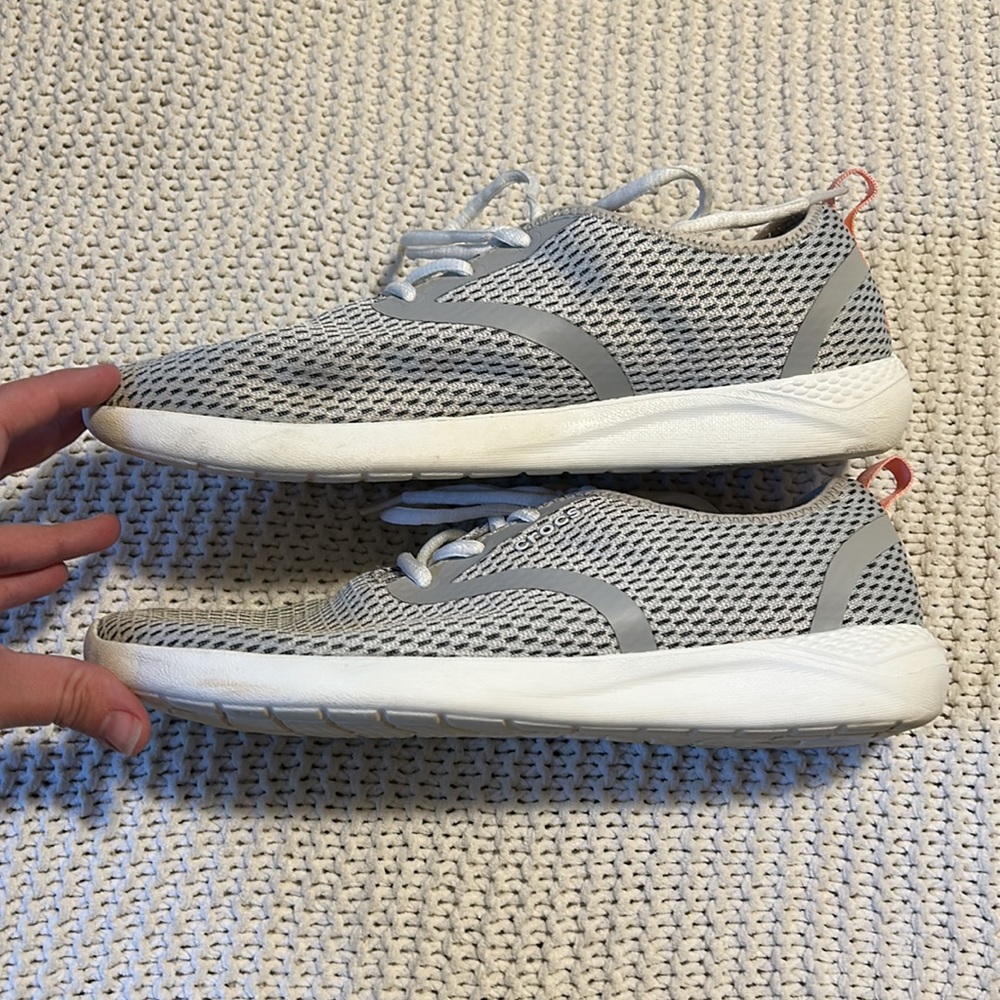Crocs LiteRide Mesh  Gray Comfort Sneakers Women's Size 10 - Picture 9 of 11
